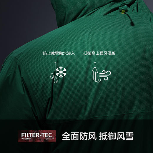 KAILAS凯乐石 户外运动 男款6000GT连帽羽绒服 KG2443110 商品图3