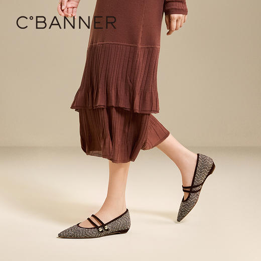 2楼千百度 25年秋季新品 玛丽珍鞋 A25479372 商品图2