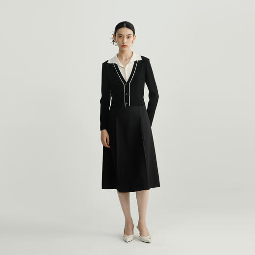 戴布拉芬针织连衣裙L28C310 商品图3