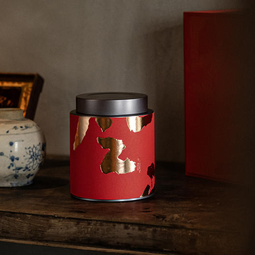 风雅【单大圆罐+勺 红色】20元一套/一件18套 商品图4