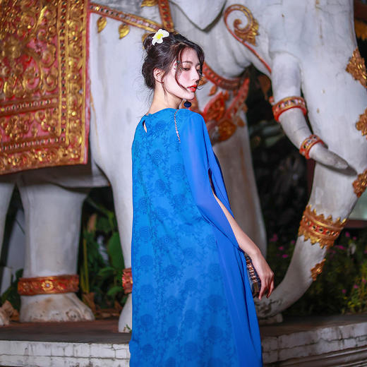 水天一色连衣裙 | 杨丽萍老师同款 | 仙气飘飘款 商品图8