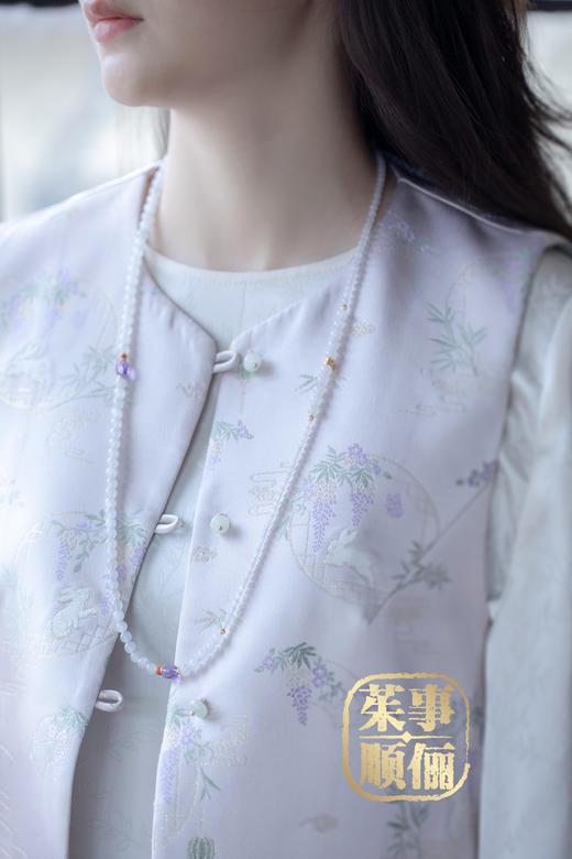 【茱事顺俪】18K金和田玉项链 商品图4