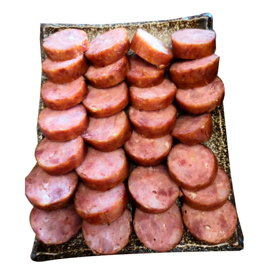 【厂商直发】一正黑山猪肉烤肠300g*4袋装大块肉粒肉香浓郁包邮 商品图2