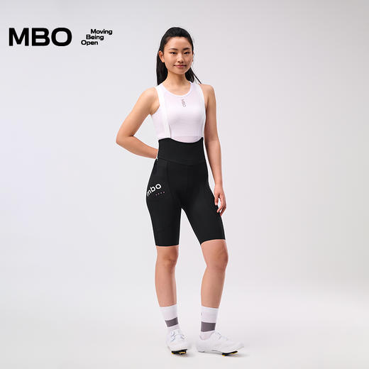 MBO女子高腰快拆背带骑行短裤ATT332夏季新款户外便携穿脱骑行裤 商品图4