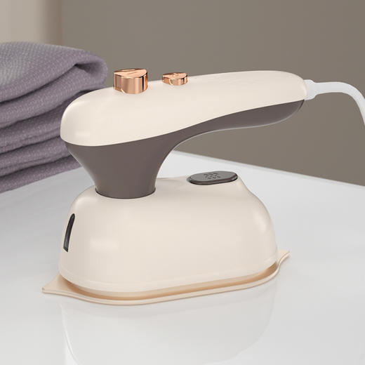 降价中！！【大厂同款 质保90天只换不修】花姿彤迷你熨斗挂烫机 开学&旅行必备 速热迷你 平烫挂烫两用 大喷雾除皱快 商品图4