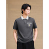 GXG男装 学院风领口撞色休闲polo衫男士简约翻领短袖 25夏新品 商品缩略图2