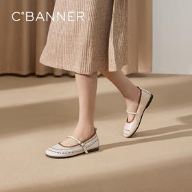 2楼千百度 25年春季新品 玛丽珍鞋 A25186203