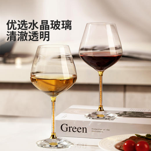 摩登主妇红酒杯套装轻奢分酒器家用玻璃杯葡萄酒杯醒酒器高脚杯子 商品图1