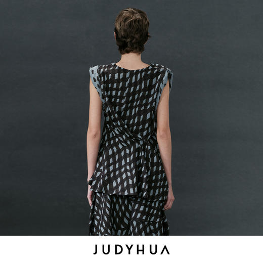 JUDYHUA 追逐系列无袖全棉上衣 商品图2