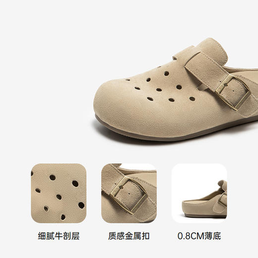 2楼千百度 25年夏季新品 勃肯鞋 A25230878 商品图3