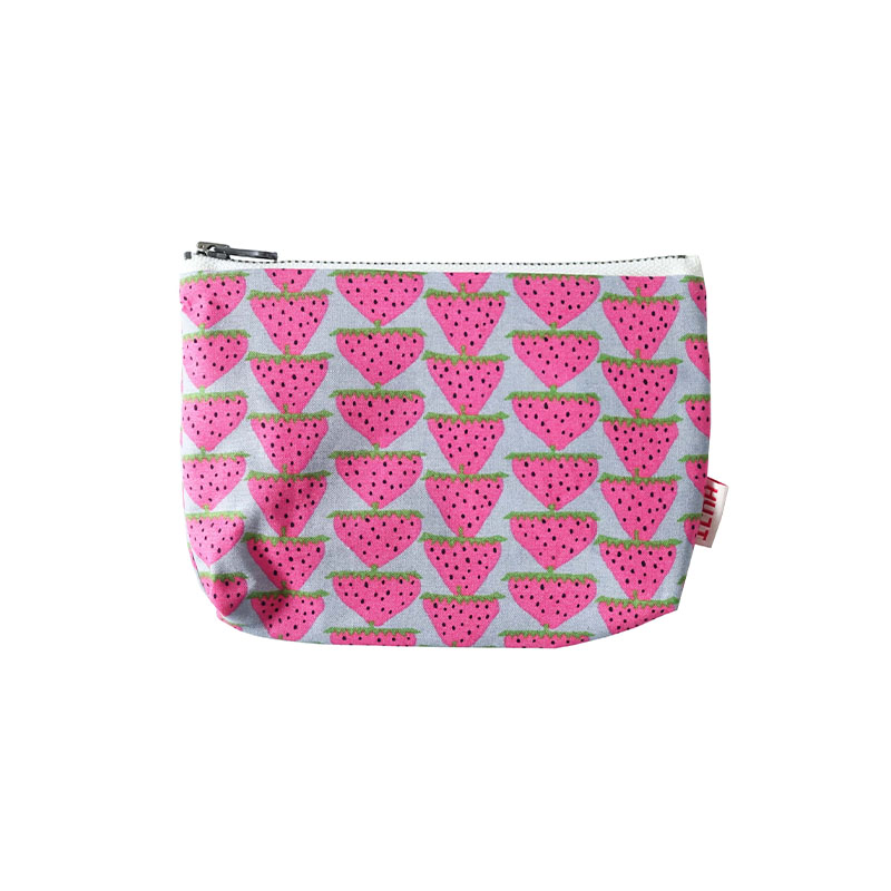 HUJI祤集Kit收纳包插画草莓樱桃