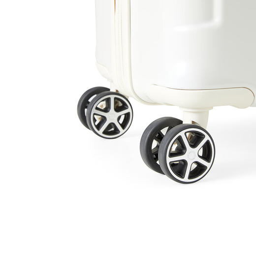 Diplomat外交官休闲商务万向轮拉杆箱HM-61172皓月白-20英寸/湖镜蓝-20英寸/HM-61173湖镜蓝-24英寸 商品图5