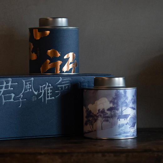 风雅【双小圆罐 兰色】21元一套/一件18套 商品图4