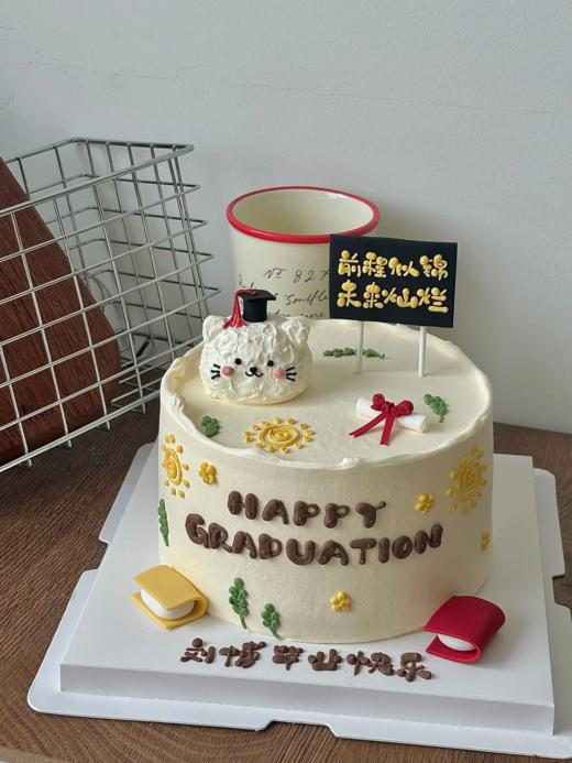 多款~学生开学升学毕业卡通蛋糕-低糖处理无添加 商品图1