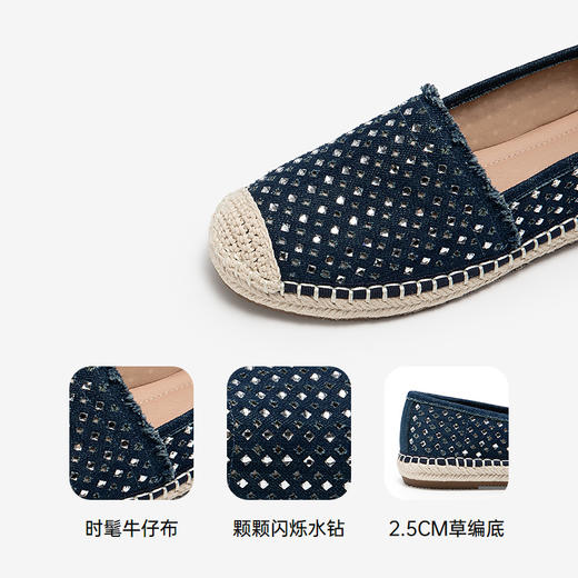 2楼千百度 25年春季新品 渔夫鞋 A25136813 商品图3