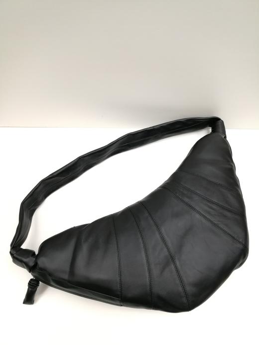 中性款羊皮革牛角包 大号013 商品图0