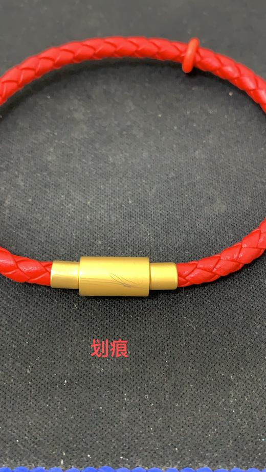 YB19-F-X219065 周大福CHOW TAI FOOK 周大福 男款不锈钢扣手绳/皮绳 商品图1