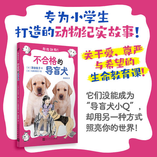 不合格的导盲犬（救救动物！）（它们没能成为“导盲犬小Q”，却用另一种方式照亮你的世界！） 商品图0