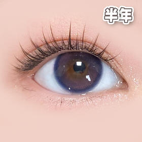 #NAHIA 诞生泪时 深蓝色【1片装】敏感眼舒适推荐 / 14.2mm半年抛