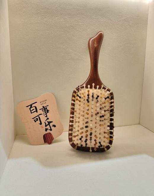 大方块红酸枝气垫梳（高贵羊） 商品图0