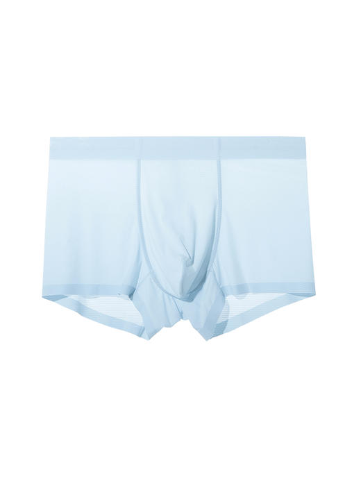 【满3条/6.7折】【秀黛】男冰丝提花无痕平角裤男士内裤【1条】S5330017T【门店同款】【内裤非质量问题不退换】 商品图3