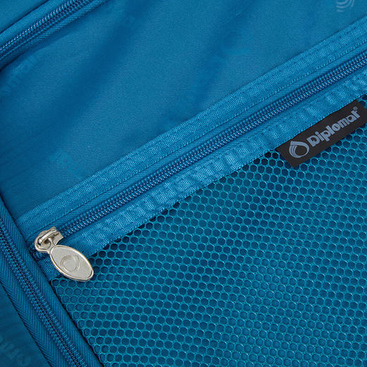 Diplomat外交官休闲商务万向轮拉杆箱HM-61172皓月白-20英寸/湖镜蓝-20英寸/HM-61173湖镜蓝-24英寸 商品图6