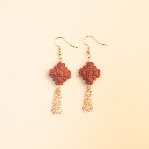 花香十二客：海棠花创意耳环 商品图4