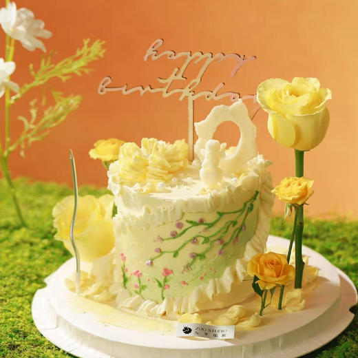 【自由且热烈的盛放】1.5磅 香草奶油芒果夹心 商品图3