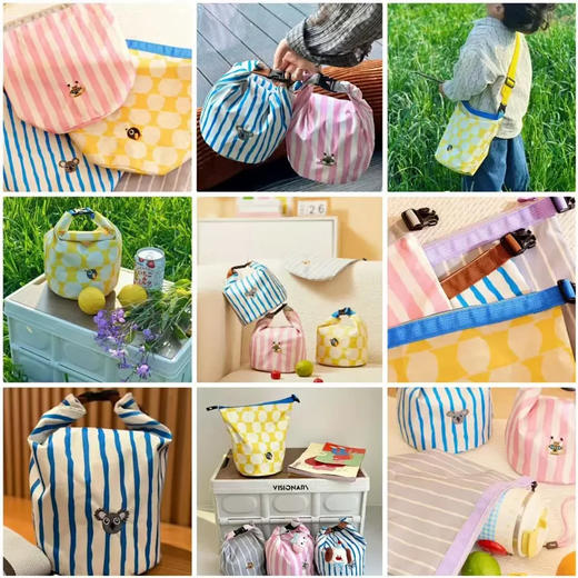 优选丨【两件起拍，福利加购品不在起拍件数内】Hugz品牌满199加购0.1送帆布袋！疯抢📢 Hugz 小众设计师系列联名包包大合集，每一款都是艺术品级别！现仅9.9💰起抢艺术品包包，背出百万气场！ 商品图5