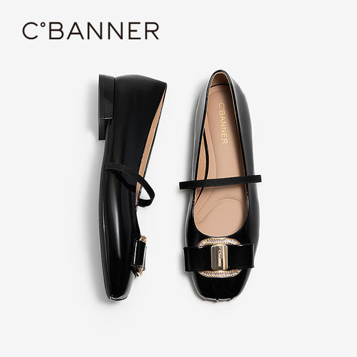 2楼千百度 25年春季新品 玛丽珍鞋 A25182307 商品图4