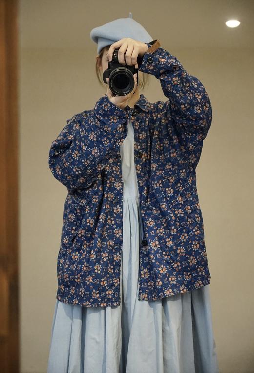 Outil蓝染/碎花口袋外套 商品图6