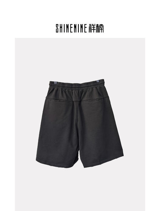 W420833197简洁字母针织短裤 商品图1