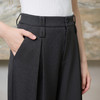 【六好通勤裤】三彩2025秋季新款休闲西装裤高腰宽松阔腿裤长裤通勤Z 商品缩略图2