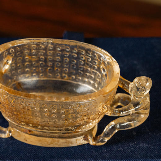 明	水晶人物双耳杯 商品图2