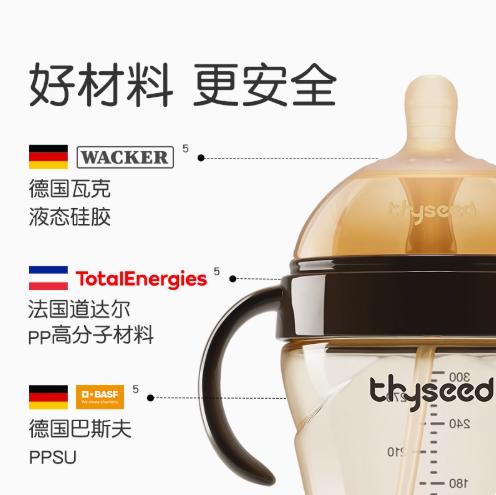 世喜大宝把手奶瓶300ml/SX-90103/SX-90110 商品图1