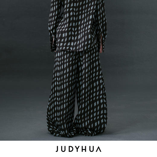 JUDYHUA 追逐系列纯棉阔腿裤 商品图3