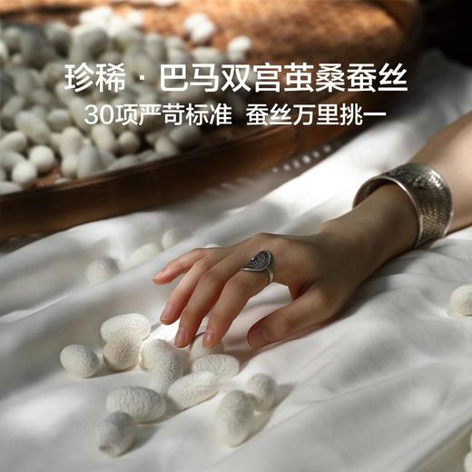 水星家纺 巴马双宫茧桑蚕丝二合一被 商品图3