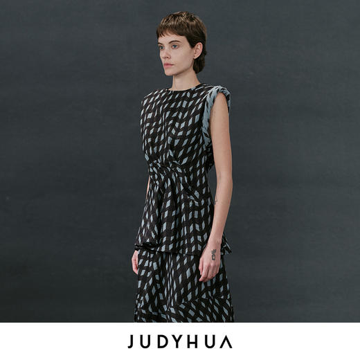 JUDYHUA 追逐系列无袖全棉上衣 商品图1