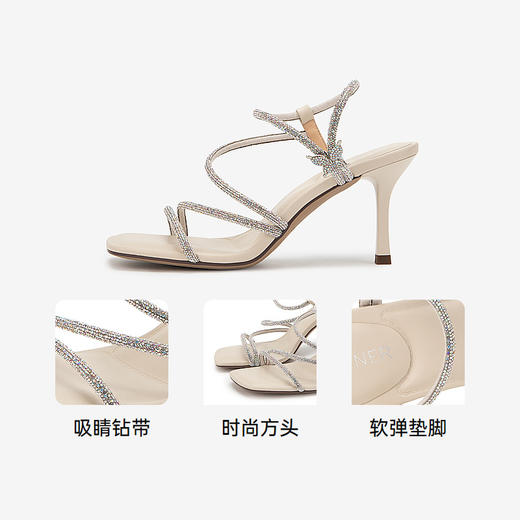 2楼千百度 24年夏季新品 时装凉鞋 A24381207 商品图3