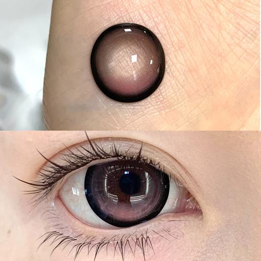 liliyacon日抛6片 · 笨蛋比熊&桃之夭夭· 14.5mm白狮参考着色大直径 商品图1