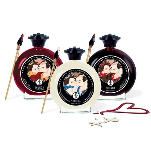SHUNGA body painting春画人体彩绘，增强两性情趣，拉近亲密关系100ml 商品图2