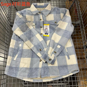 2025最新款来了，太好穿了！Sage女士百搭长袖保暖法兰绒抓绒格子衬衫，美国直邮特价230元🉐包税包邮到手🔥