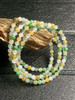 【FC0029】翡翠三彩小米珠项链  珠圆玉润 多色多彩  美观精致 商品缩略图0