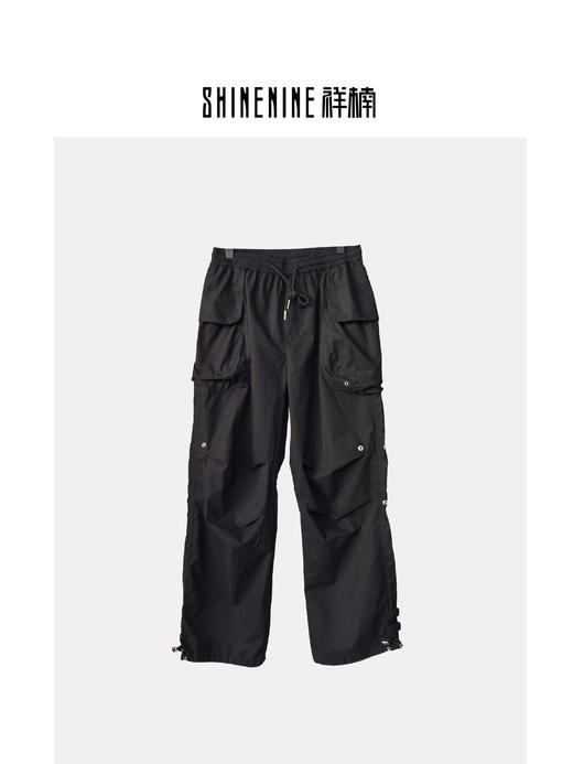 W410938193设计感直筒工装裤 商品图0