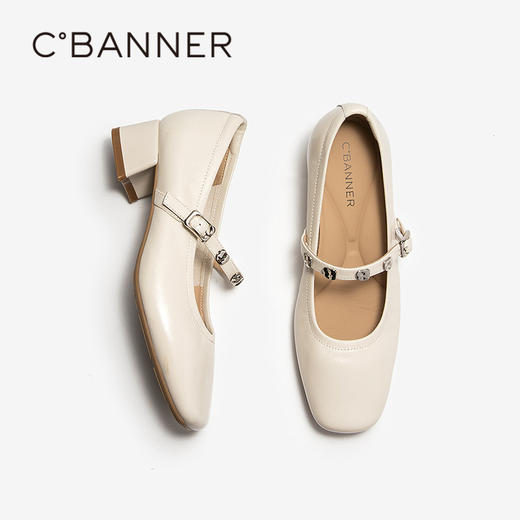 2楼千百度 25年秋季新品 玛丽珍鞋 A25490931 商品图4