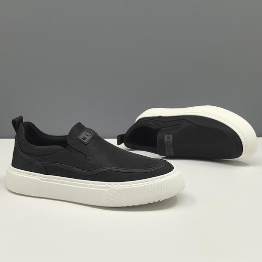 男士一脚蹬乐福鞋百搭欧洲站男鞋小众懒人鞋春夏透气冰丝布鞋高端 商品图3