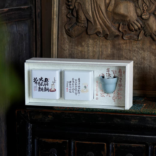 试新茶【长条盒 两小罐 白色】35元一套/一件16套 商品图3