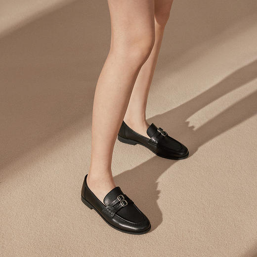 2楼千百度 25年春季新品 乐福鞋 A25199826 商品图2