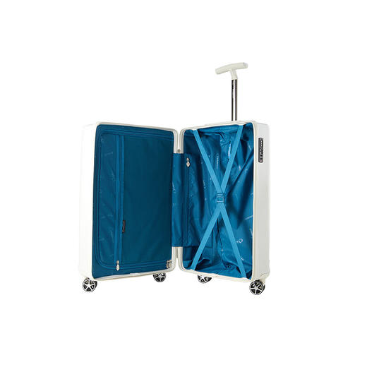 Diplomat外交官休闲商务万向轮拉杆箱HM-61172皓月白-20英寸/湖镜蓝-20英寸/HM-61173湖镜蓝-24英寸 商品图4