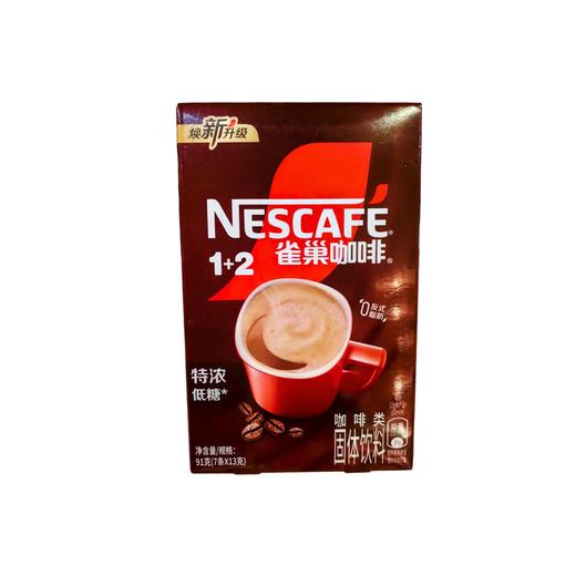 雀巢咖啡1+2特浓条装（盒）13g*7 商品图0